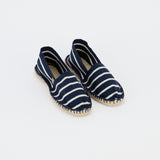 Classique Homme Rayé - bleu marine/écru
