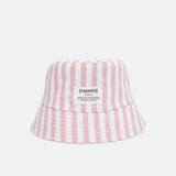 Bucket Hat Bande Large - rosa