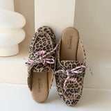 Boat Slipper Leo - leopard