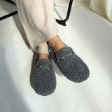 Ballerine Curly - asphalt