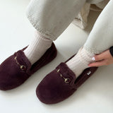 Ballerine Cozy - bordeaux