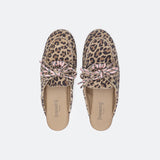 Boat Slipper Leo - leopard