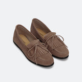 Moccasins Velour - tabacco