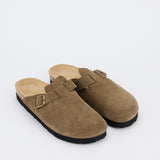 Clog Velour Noir Men - braun