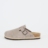 Sabot Velours - taupe