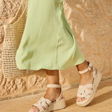 Tours Velours Haut - beige