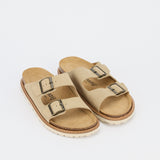Ami Velour Weld Men - beige