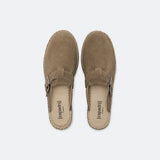 Clog Velour High - braun