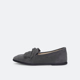 Moccasins Velour - carbon