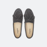 Moccasins Velour - carbon
