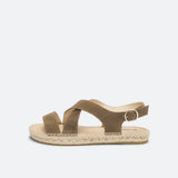 Sandal Velour - braun