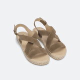 Sandal Velour - braun