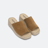 Pantolette Wedge - tan