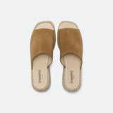 Pantolette Wedge - tan