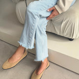 Ballerine Classic Velour - hellbraun