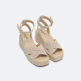 Croix Velour High - beige