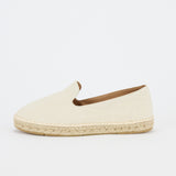 Mocassins en lin pour homme - naturel