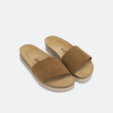 Copine Velour - cognac
