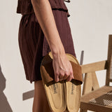 Copine Velour - cognac