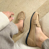 Loafer Classic Velour - hellbraun